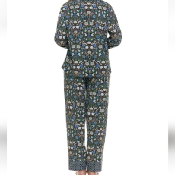 Women's Vera Bradley 2 Piece Pajama Set - Green - S - Picture 3 of 13